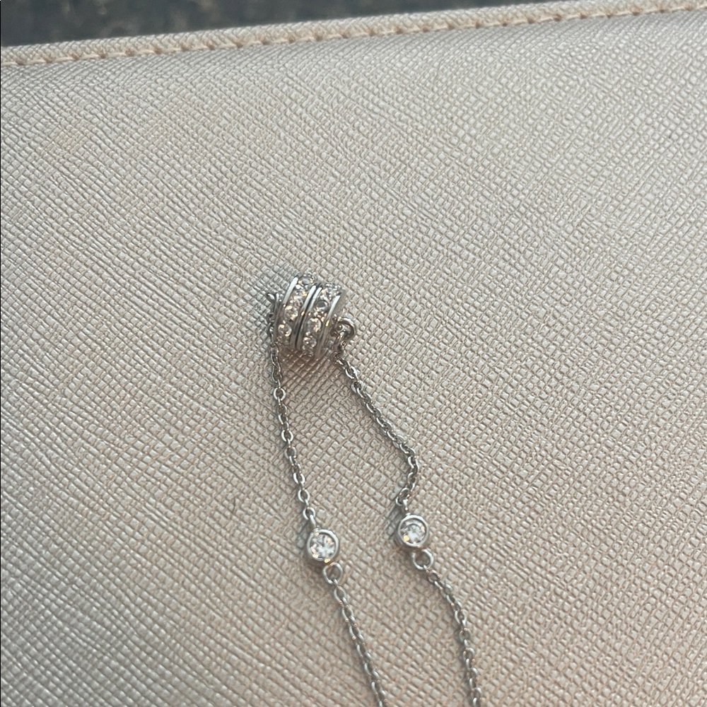 Joseph Esposito 925 Silver CZ Necklace - Picture 4 of 6